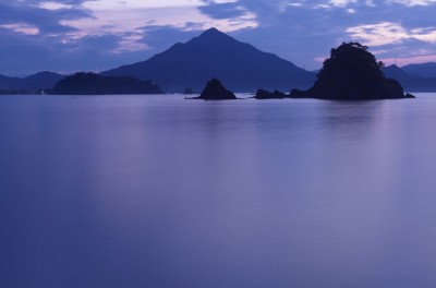 4 青葉山　夕景